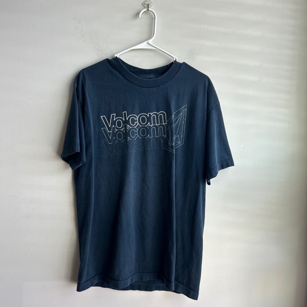 Volcom Blue Graphic T-Shirt Men L
